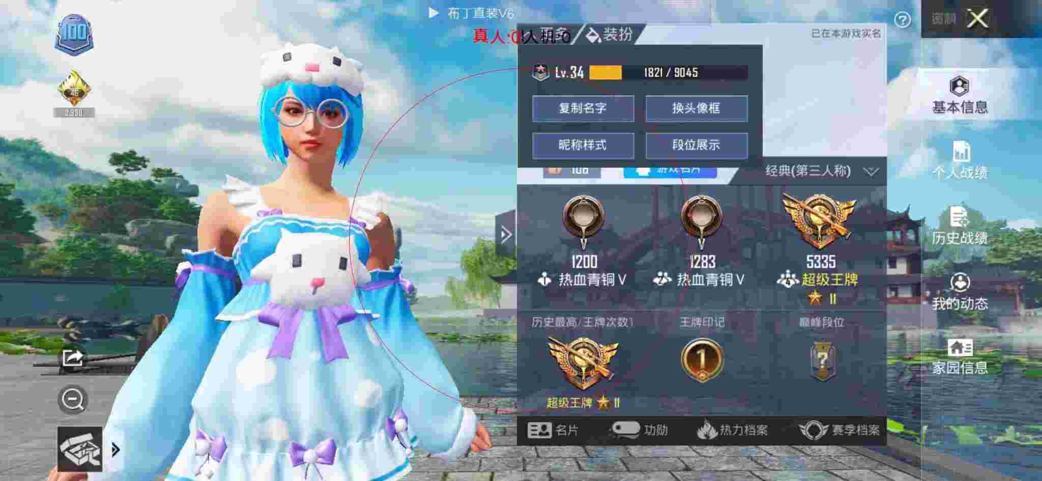 和平精英布丁直装透视 - 和平精英挂件图片高清辅助预览图